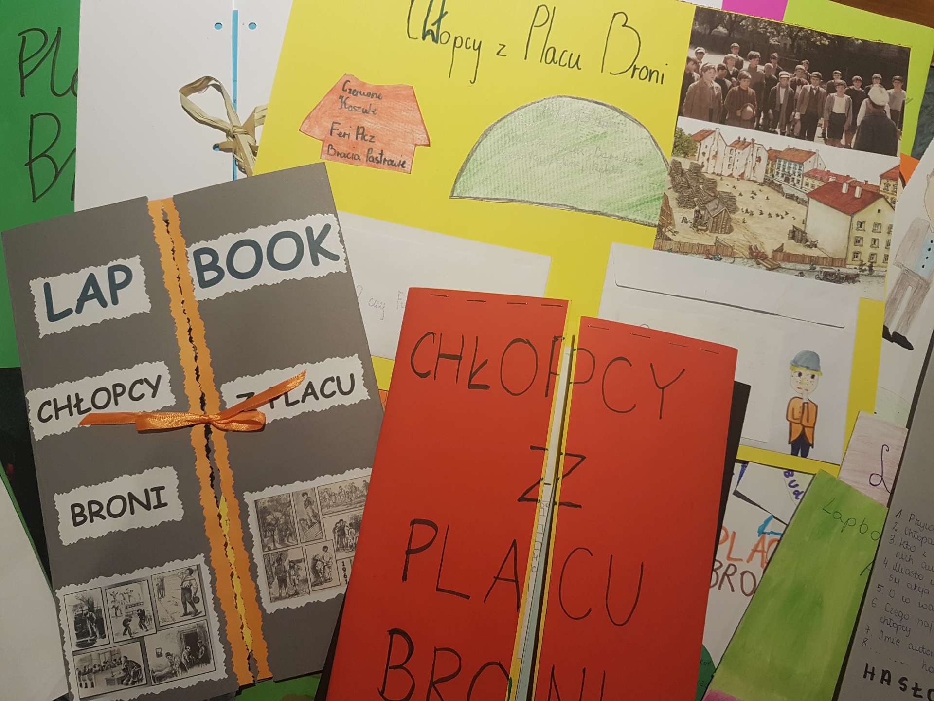 Lektura może być inspiracją! - Szkoła Podstawowa w Tuliszkowie Lapbook Chłopcy Z Placu Broni