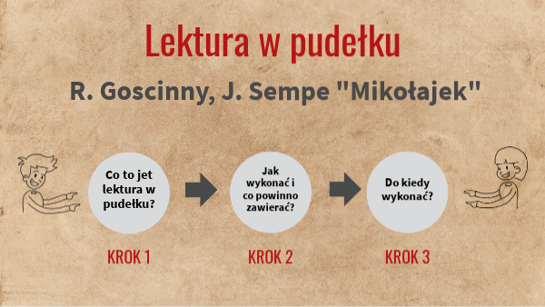 Lektura w pudełku "Mikołajek" | Genially Mikołajek Lektura Pdf Za Darmo
