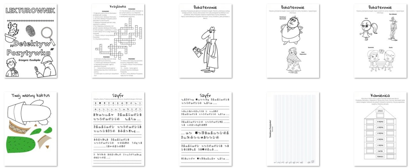 Detektyw Pozytywka Karty Pracy Pdf