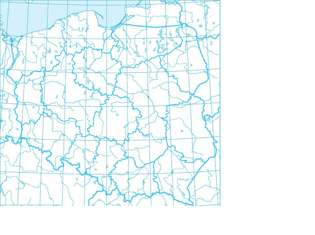 Lenzen blog: mapa konturowa polski Mapa Konturowa Województw W Polsce