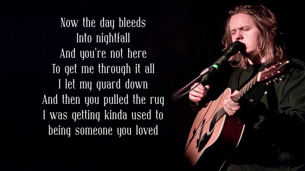 Lewis Capaldi - Someone You Loved (Lyrics) - YouTube Lewis Capaldi Someone You Loved Lyrics