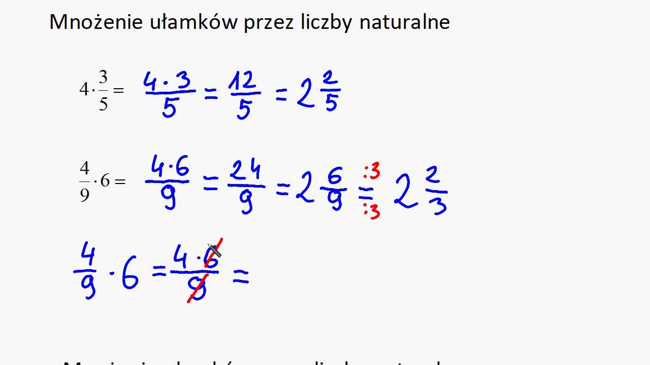 Liczby Ktore Mnozymy Jak Sie Nazywaja - question Mnożenie Ułamków Przez Liczbę Naturalną