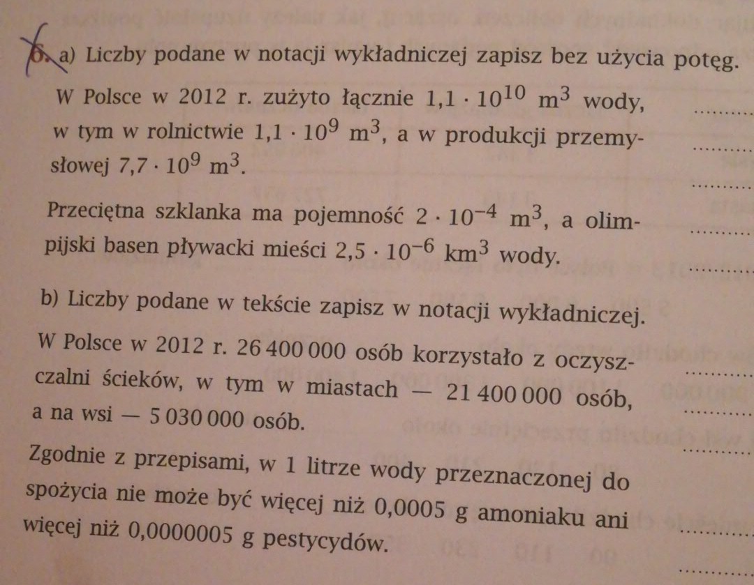 Liczby podane w notacji wykładniczej zapisz bez użycia potęgi - Brainly.pl Liczby Podane W Notacji Wykładniczej Zapisz Bez Użycia Potęg