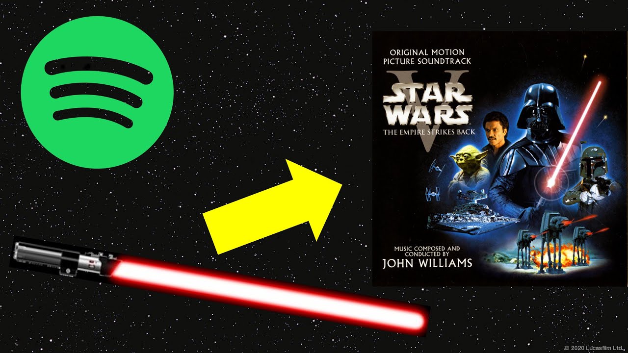 Lightsabers and their respective themes on Spotify | Star Wars How To Get Star Wars Spotify