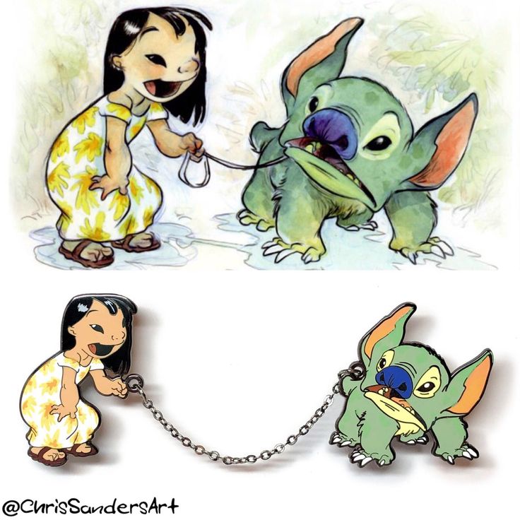 "Lilo & Stitch" Concept Art - Lilo and Stitch Set (Artist: Chris Sanders) Lilo And Stitch Concept Art