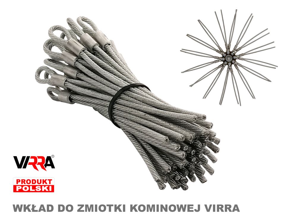 Line insert - Zestaw do czyszczenia kominów z cegły stalowych Chusteczki Do Czyszczenia Brzegów Powiek
