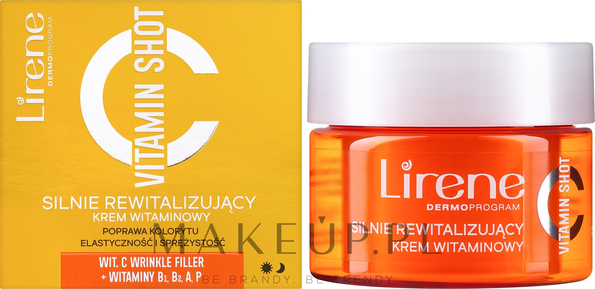 Lirene Vitamin Shot Cream - Silnie rewitalizujący krem witaminowy do Lirene Krem Z Filtrem 50