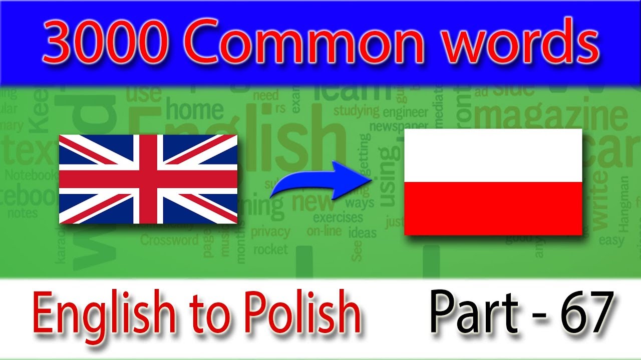lista najczesciej uzywanych slow angielskich | learn english in polish 1000 Najczesciej Uzywanych Slow W Jezyku Angielskim Pdf
