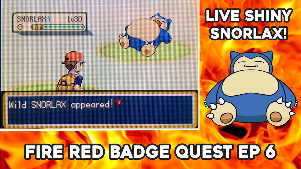 Jak Obudzić Snorlaxa W Pokemon Fire Red
