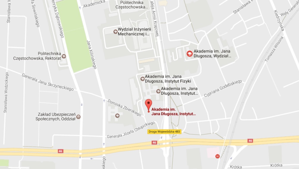 Location – Site Title Akademia Jana Długosza W Częstochowie Wydział Pedagogiczny