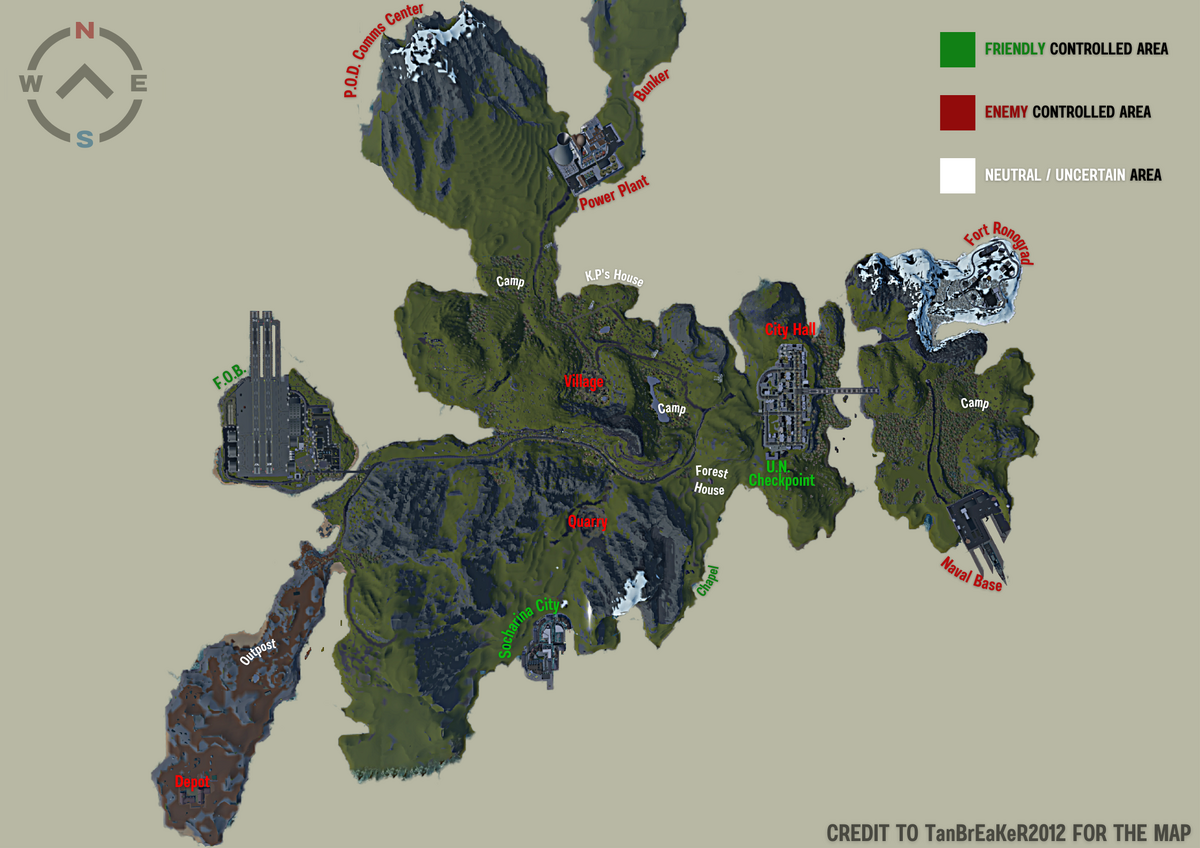 Blackhawk Rescue Mission 5 Map