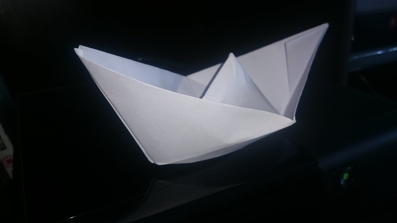 łódka z papieru jak zrobić-Paper boat - YouTube Lodka Z Papieru Jak Zrobic
