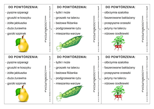 Krótkie Rymowanki O Owocach I Warzywach