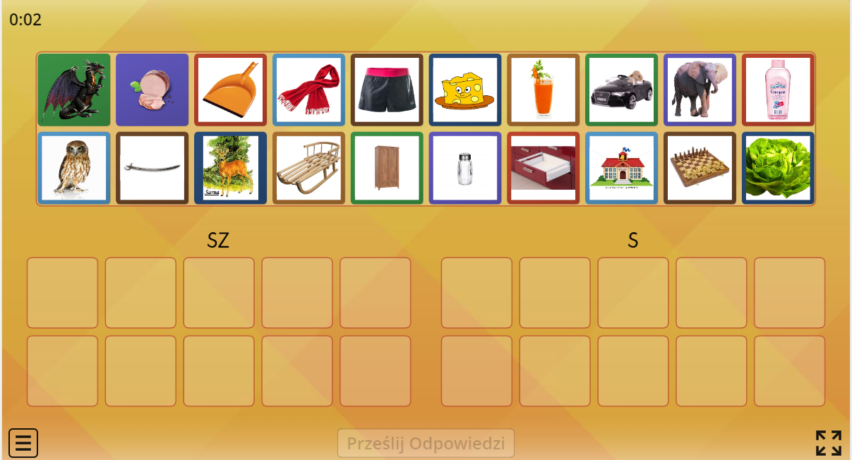 Różnicowanie Głosek Sz S Karty Pracy