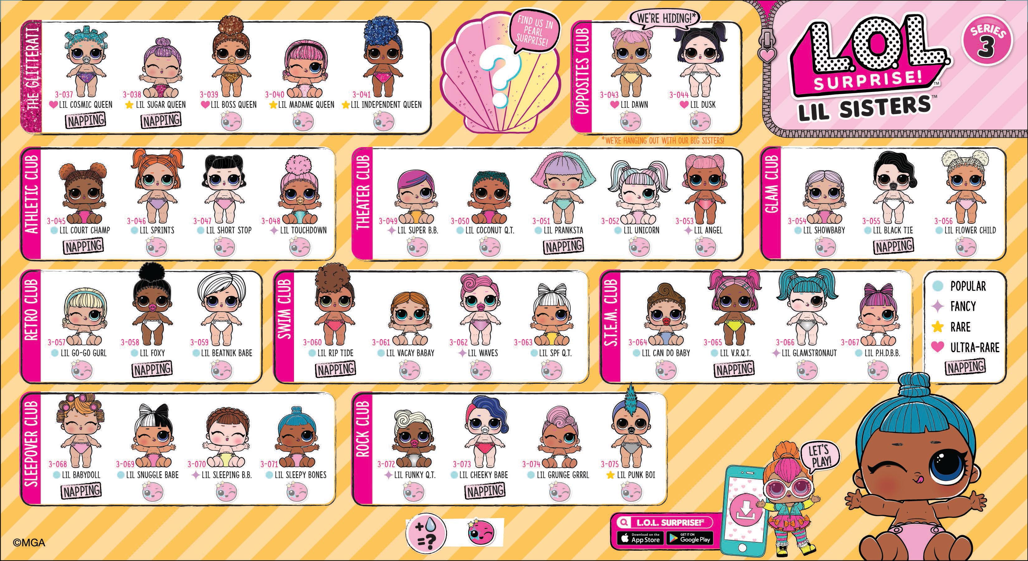 L O L Surprise Lil Sisters Series 3