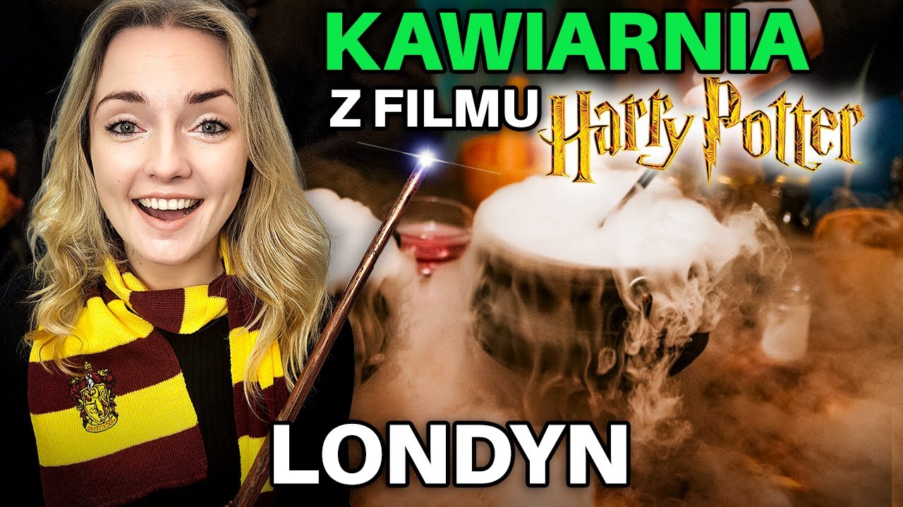 Londyn: Harry Potter! Sprawdzamy KAWIARNIE inspirowaną FILMEM! | Check Escape Room Harry Potter Gdansk