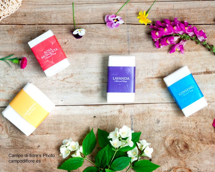 Los jabones naturales de Campo di fiore están elaborados con aceite de Choose The Best Translation Soap Sopa Jabon Supa Campo
