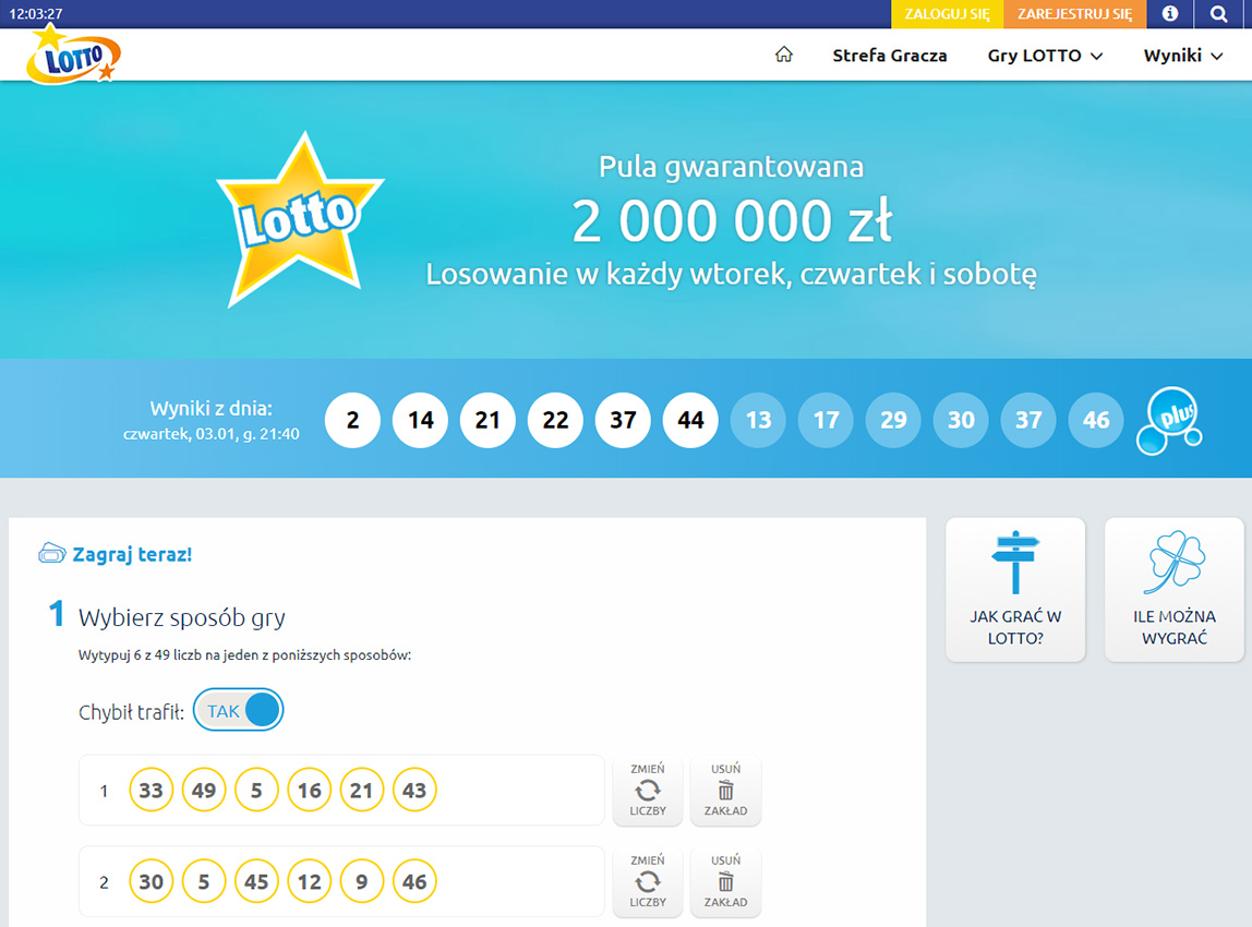 Jaka Jest Pula Do Wygrania W Lotto