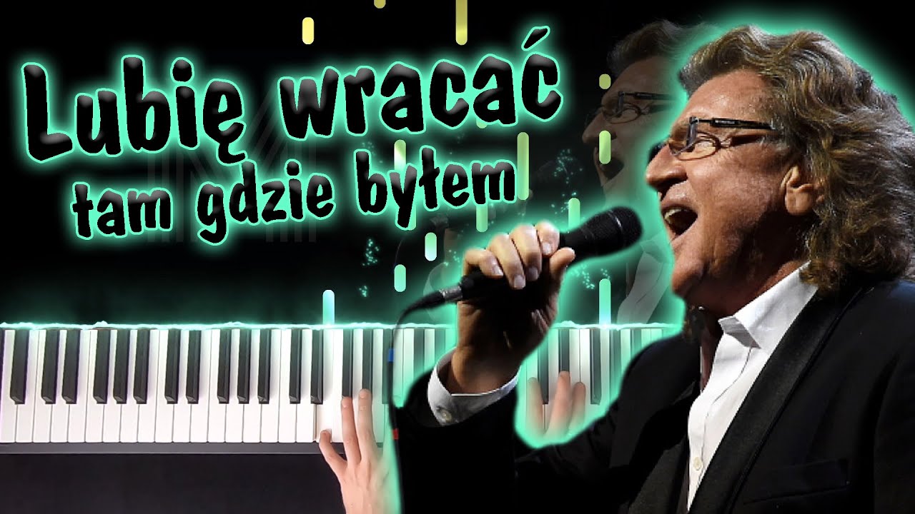 Lubię wracać tam, gdzie byłem - Zbigniew Wodecki | piano cover (NUTY Zbigniew Wodecki Lubię Wracać Tam Gdzie Byłem Tekst