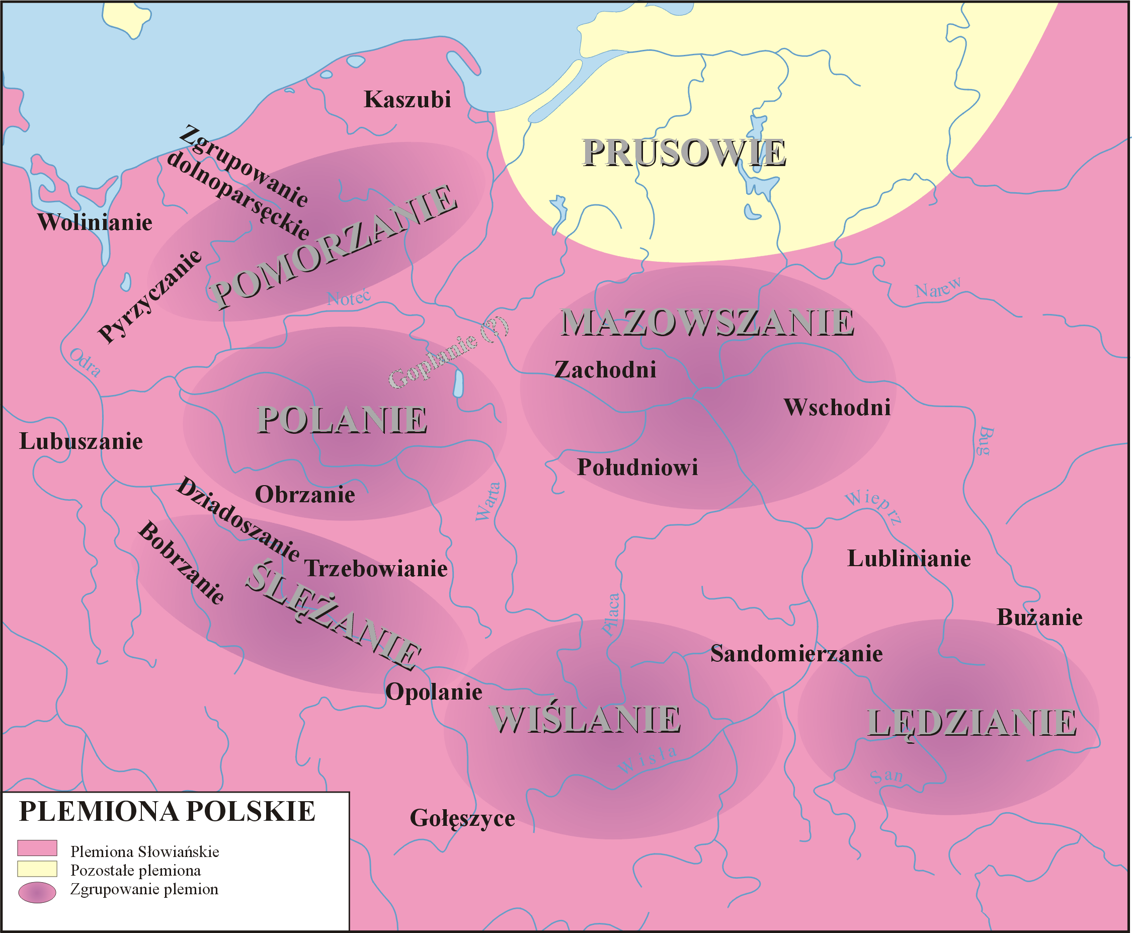 Plemie Slowianskie Zamieszkujace W Przeszlosci Tereny Dzisiejszej Polnocnej Polski