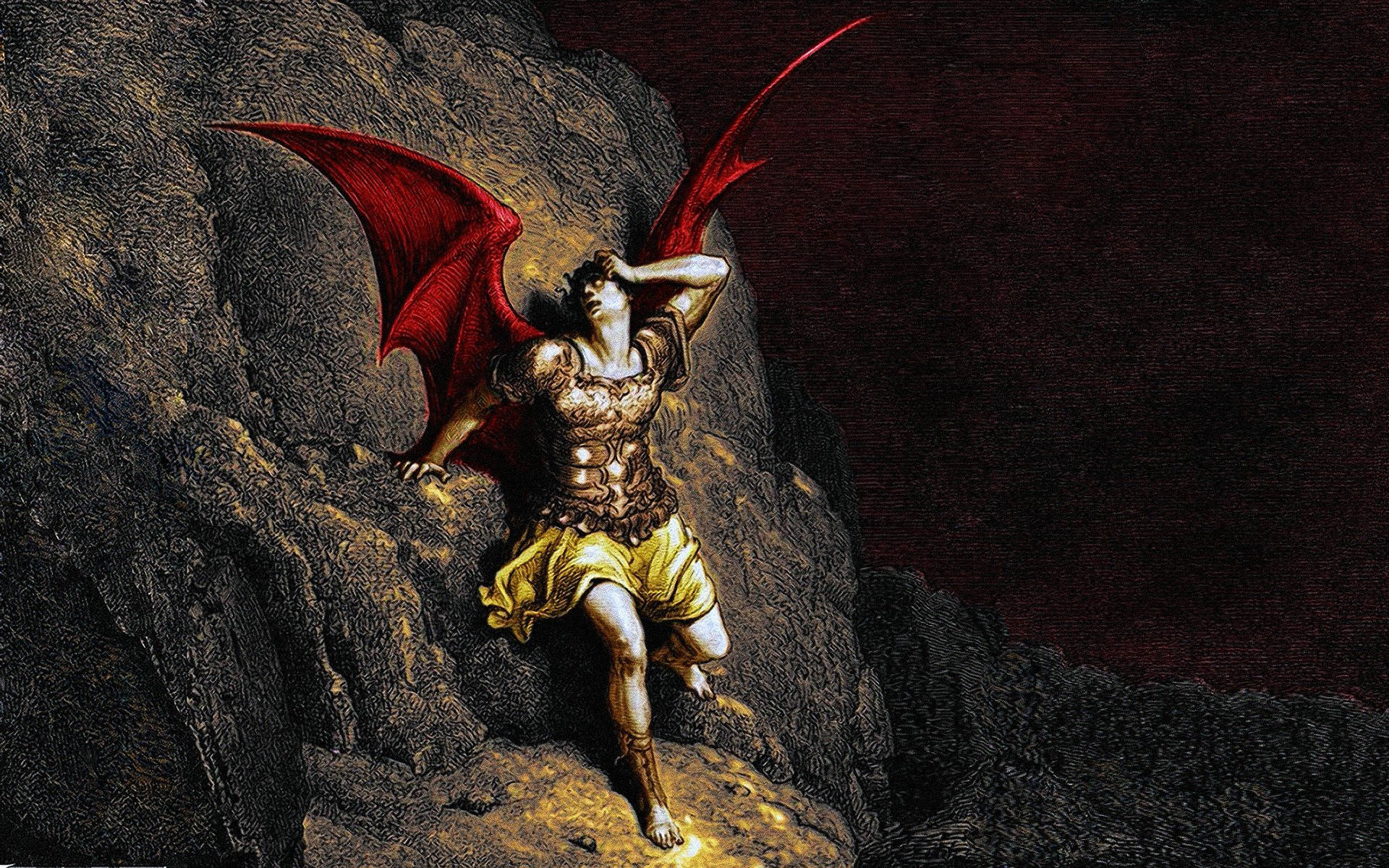 Lucifer Painting Fetch Me His Soul Lucifer