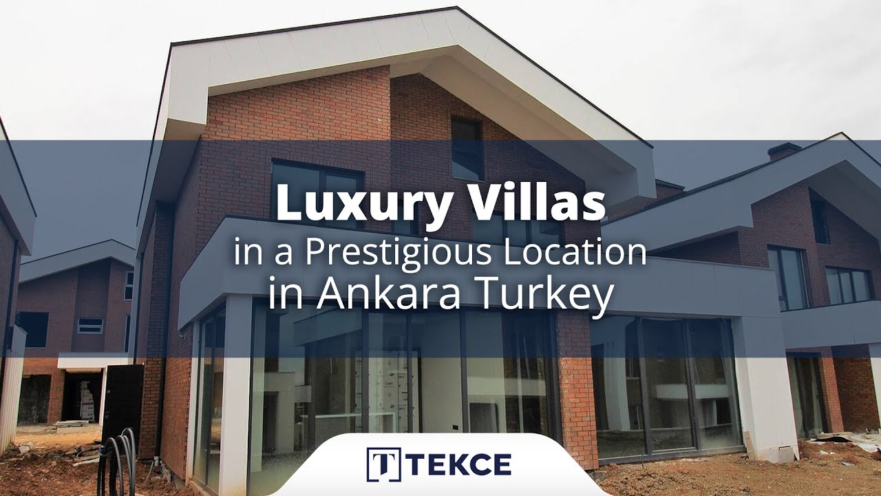 Luxury Villas in a Prestigious Location in Ankara Turkey | Antalya Cheap Homes In Ankara For Sale