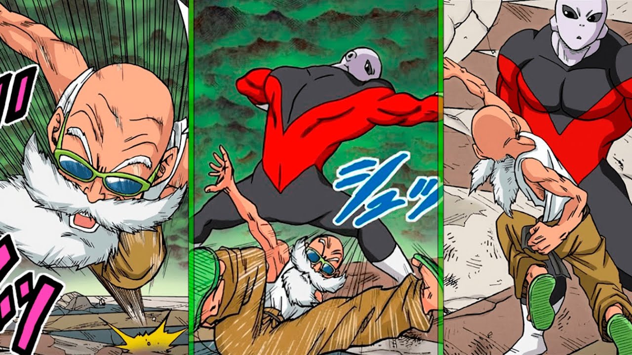 Maestro Roshi vs Jiren | DRAGON BALL SUPER MANGA - YouTube Dragon Ball Super Roshi Vs Jiren