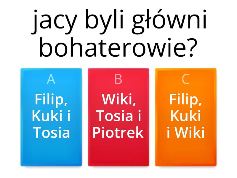 Quizy Z Lektury Magiczne Drzewo Czerwone Krzesło