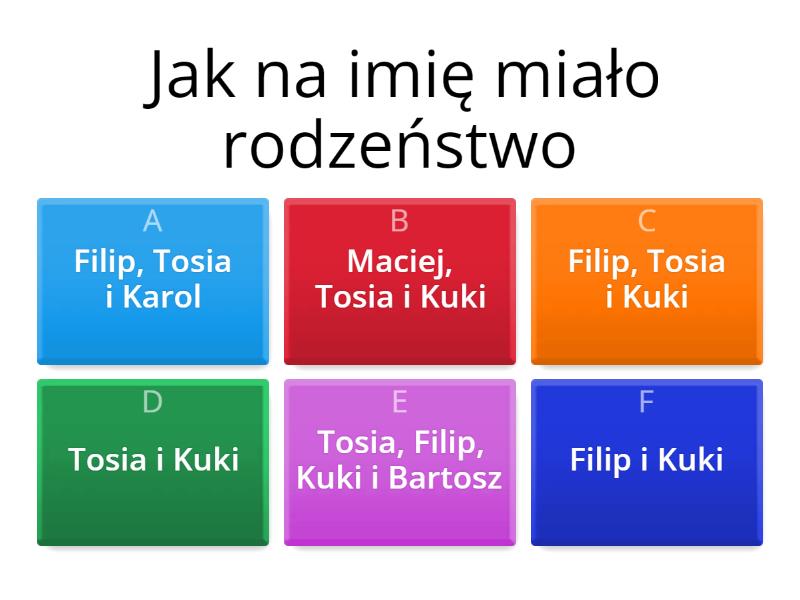 Magiczne drzewo czerwone krzesło - Quiz Quizy Z Lektury Magiczne Drzewo Czerwone Krzesło