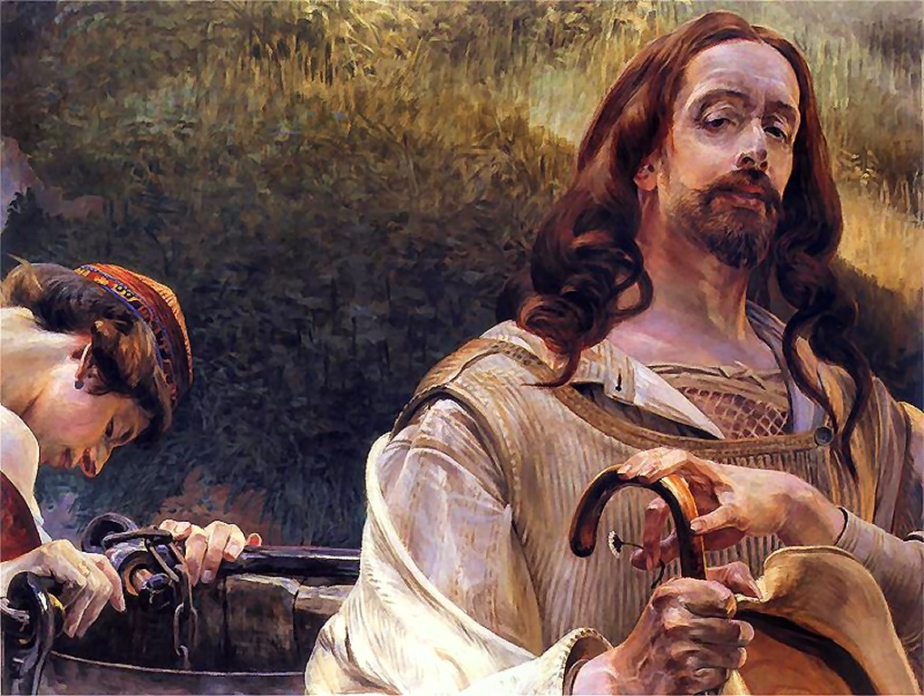malczewski, jacek - Chrystus i Samarytanka 2 | Jacek Malczew… | Flickr Jacek Malczewski Chrystus Przed Piłatem Interpretacja