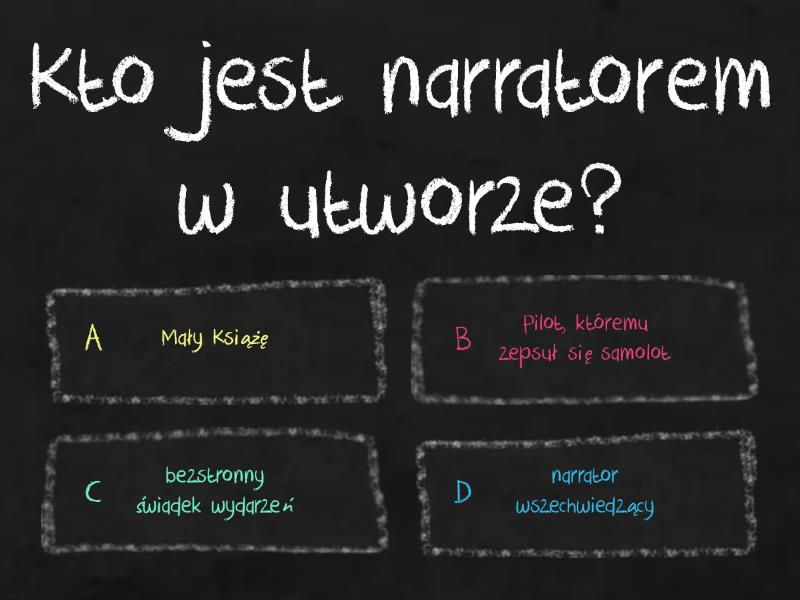 Kto Jest Narratorem W Małym Księciu