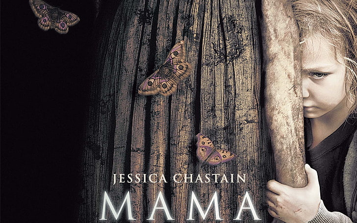 Mama Movie 2013, Jessica Chastain Mama poster, Movies, Hollywood Movies Wiem że Na Imię Mam Steven Film