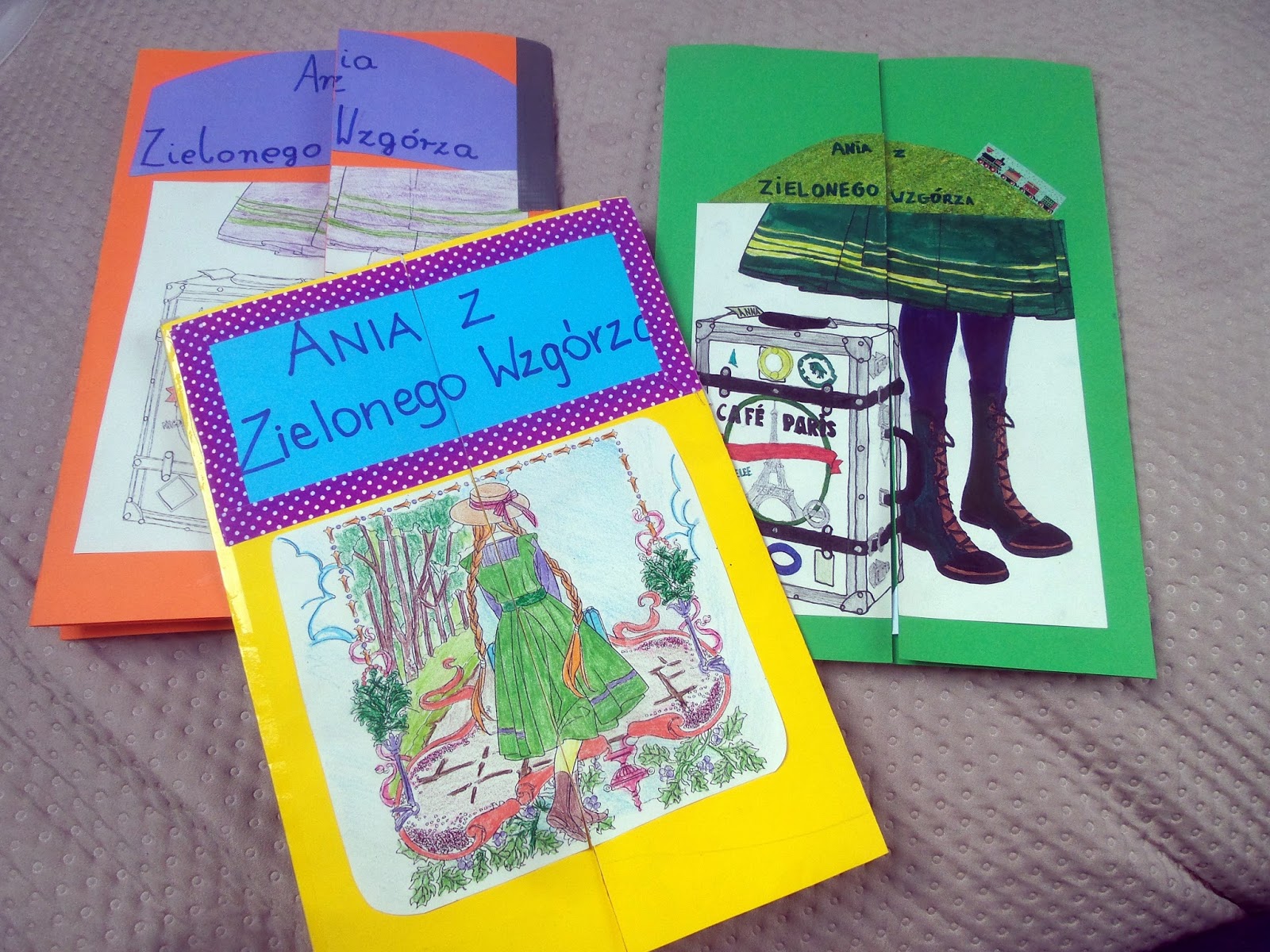 Ania Z Zielonego Wzgórza Lapbook