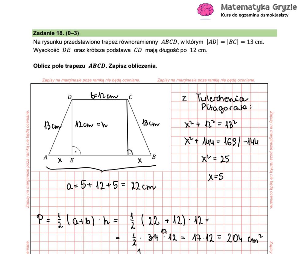 Mamy arkusz CKE próbny egzamin ósmoklasisty MATEMATYKA 2024! Trudne Egzamin Smoklasisty Matematyka Zadania Pdf