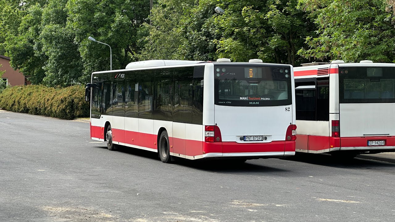 MAN NL323 Lion's City #82 MZK Piotrków Trybunalski [🚍10] - YouTube Mzk Piotrkw Trybunalski Linia 10