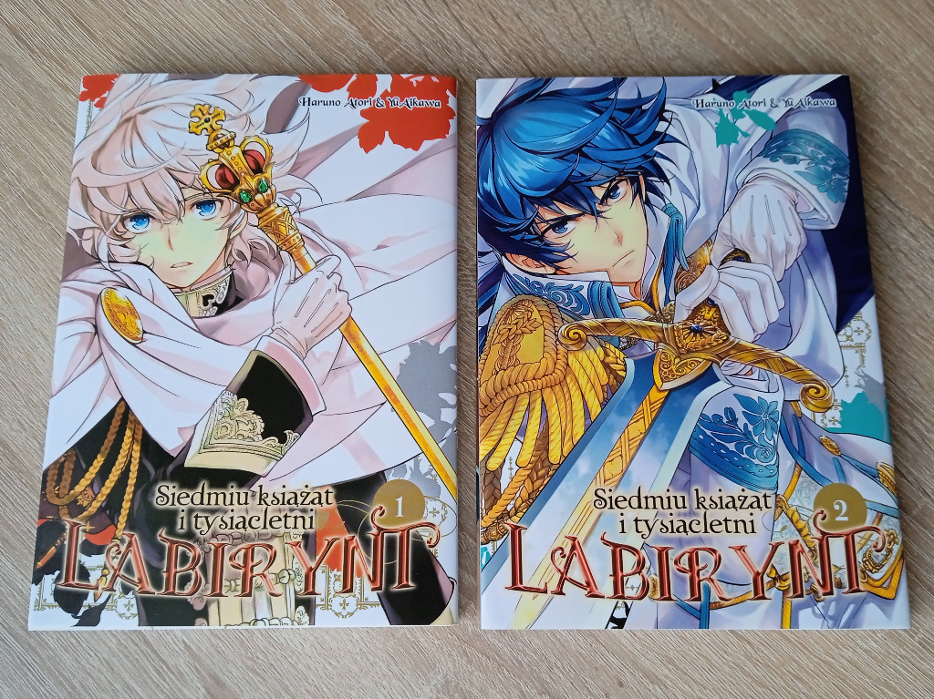 Manga Siedmiu książąt i tysiącletni labirynt - 1-2 | Gdańsk | Kup teraz Siedmiu Ksiazat I Tysiacletni Labirynt Anime