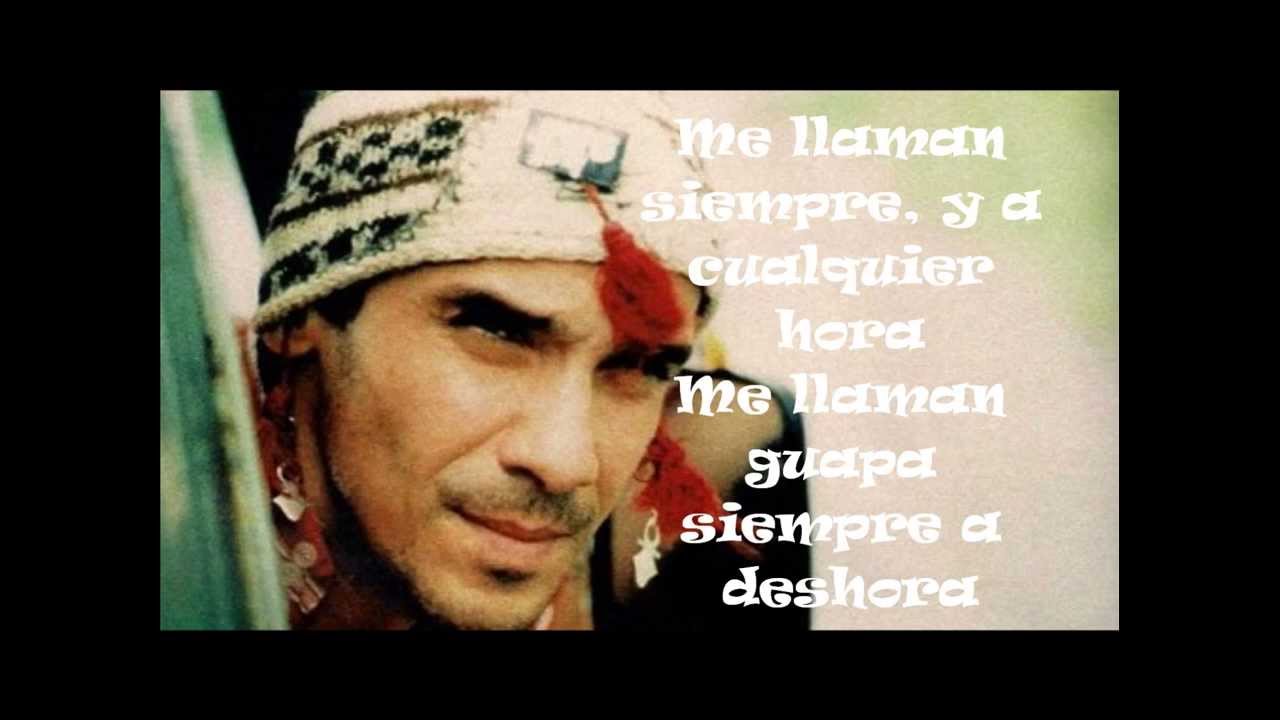 Manu Chao Me Gustas Tu Paroles
