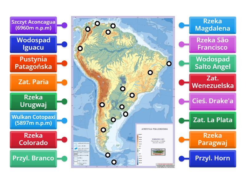 Geografia Sprawdzian Klasa 8 Ameryka