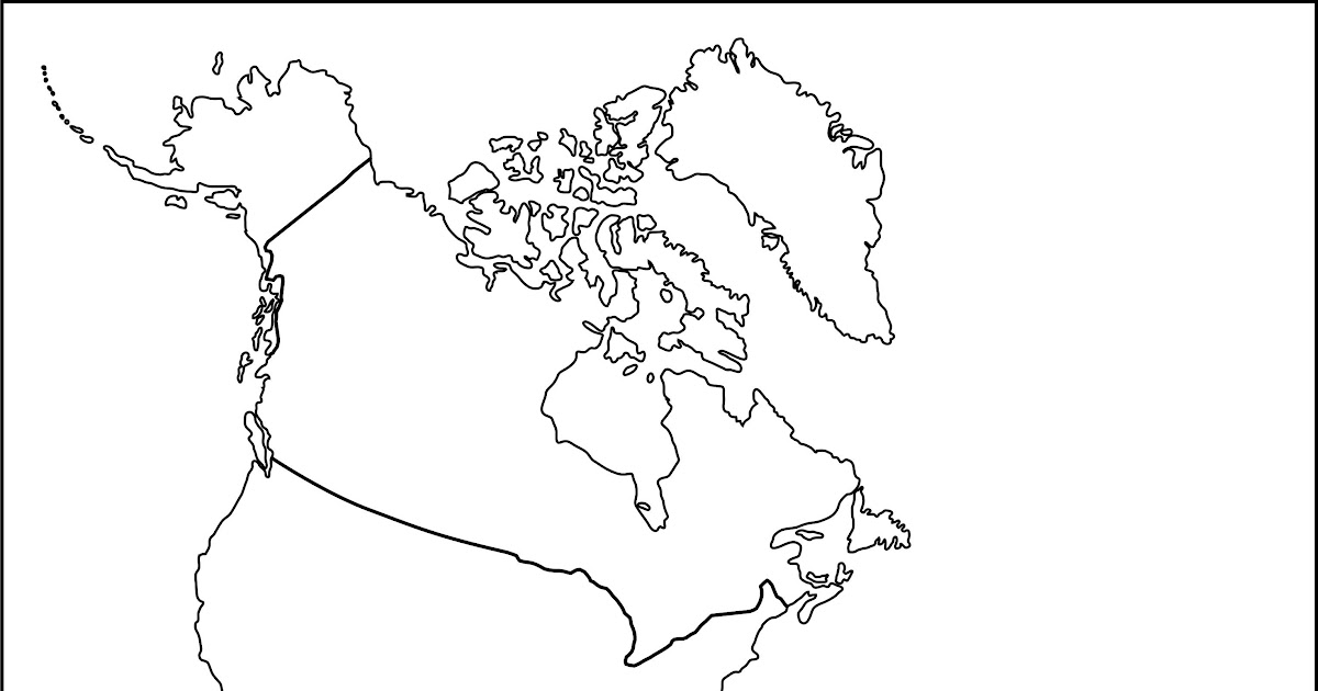 Mapa Konturowa Ameryki Polnocnej Pdf