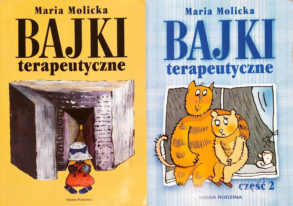 Maria Molicka Bajki terapeutyczne [komplet] Bajki Terapeutyczne Dla Dzieci Lękliwych