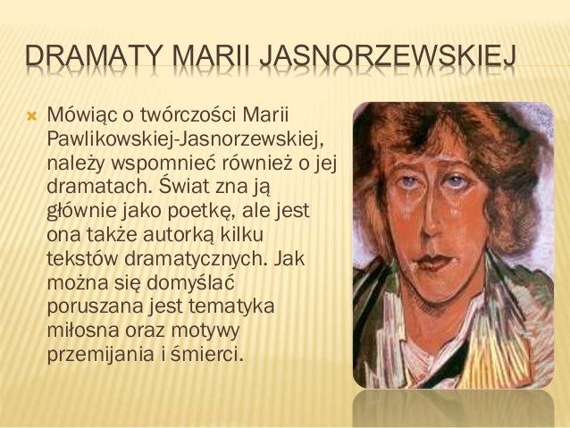 Maria Pawlikowska Jasnorzewska Nike Tekst