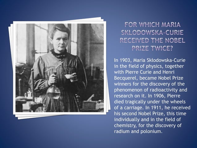 Maria Skłodowska-Curie - Polish scientist | PPT Maria Skłodowska Curie Ile Lat żyła