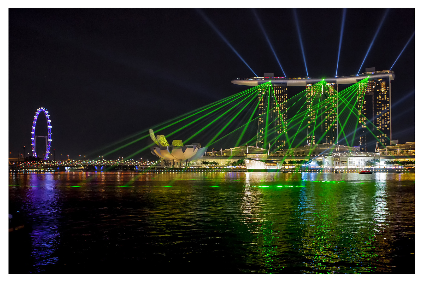 Marina Bay Sands Laser Show