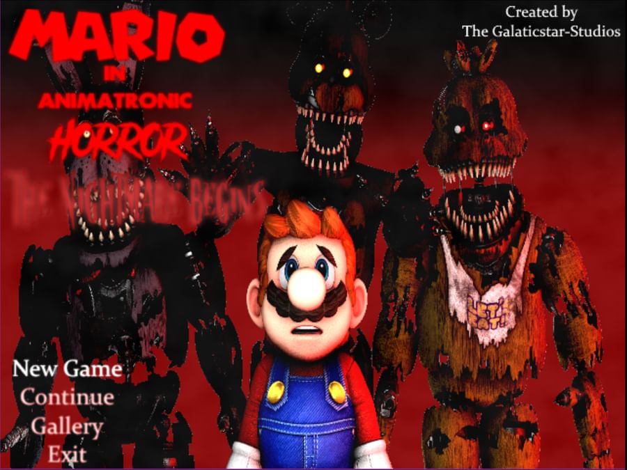 Mario In Animatronic Horror Download