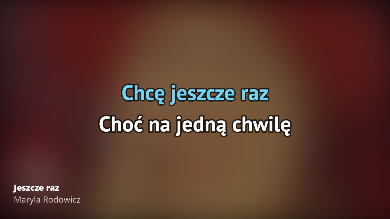 Tekst Piosenki Zróbmy To Jeszcze Raz