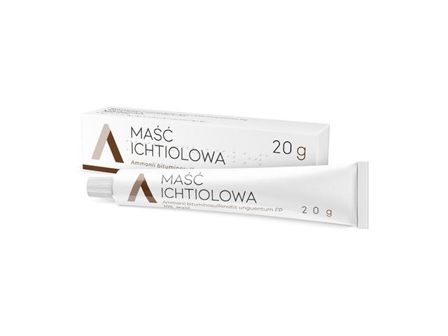 Maść ichtiolowa - Ulotka, Cena, Zamienniki, Interakcje Masc Ichtiolowa Z Czego Jest