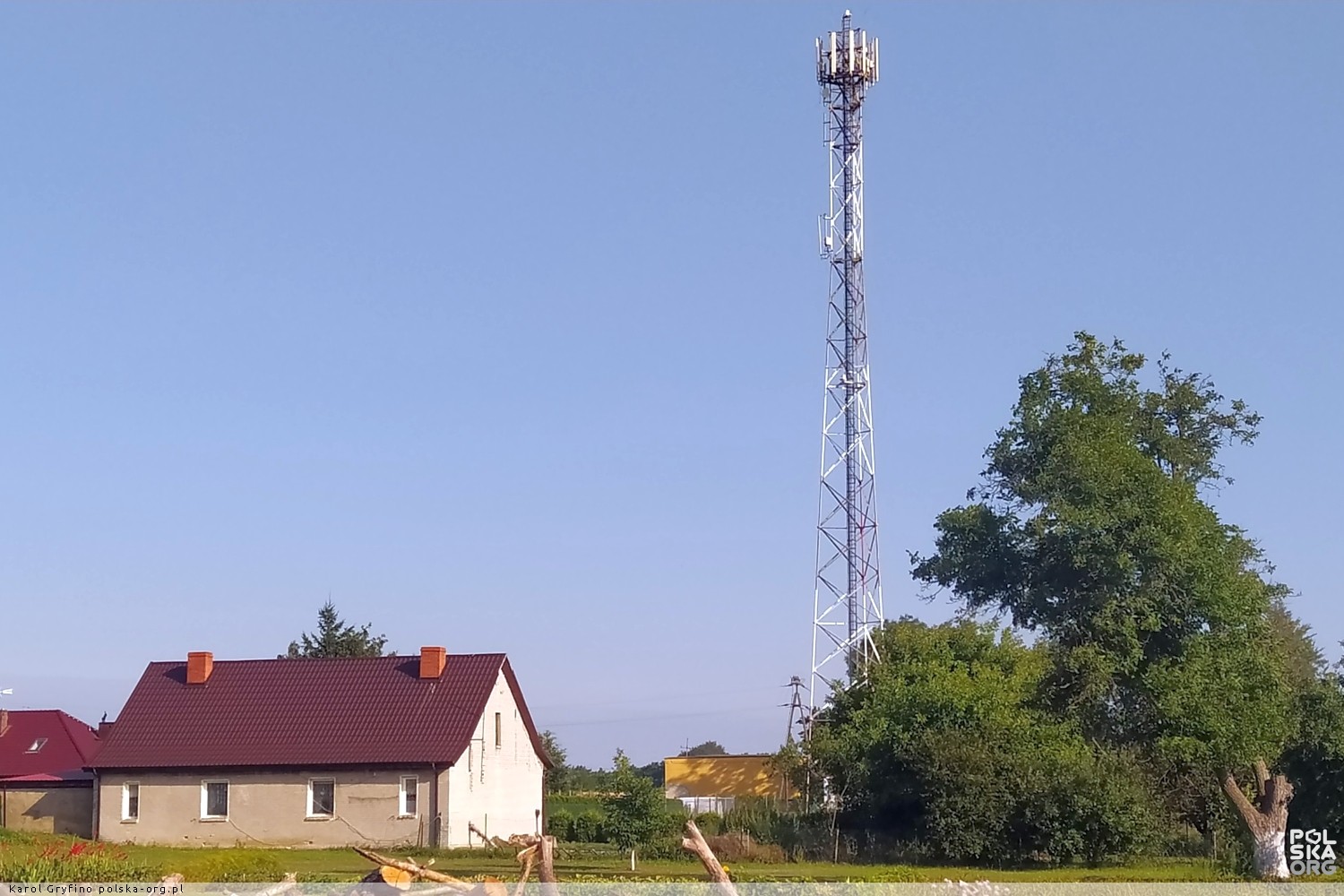Maszt antenowy telefonii komórkowej, Lisie Pole - zdjęcia Maszt Telefonii Komórkowej Przepisy 2017