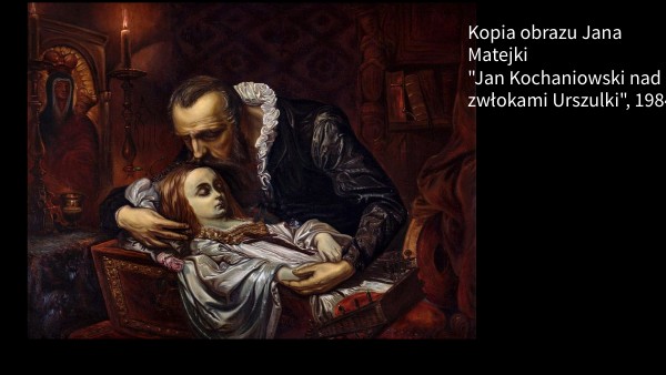 Interpretacja Obrazu Jan Kochanowski Nad Zwłokami Urszulki