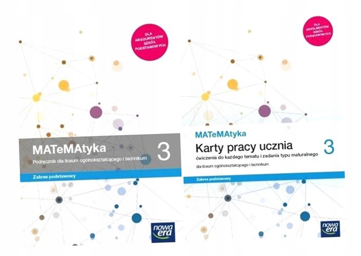 MATEMATYKA 3 PODRĘCZNIK KARTY PRACY ZP NOWA ERA (11222774474 Nowa Era Podrecznik Matematyka Klasa 3