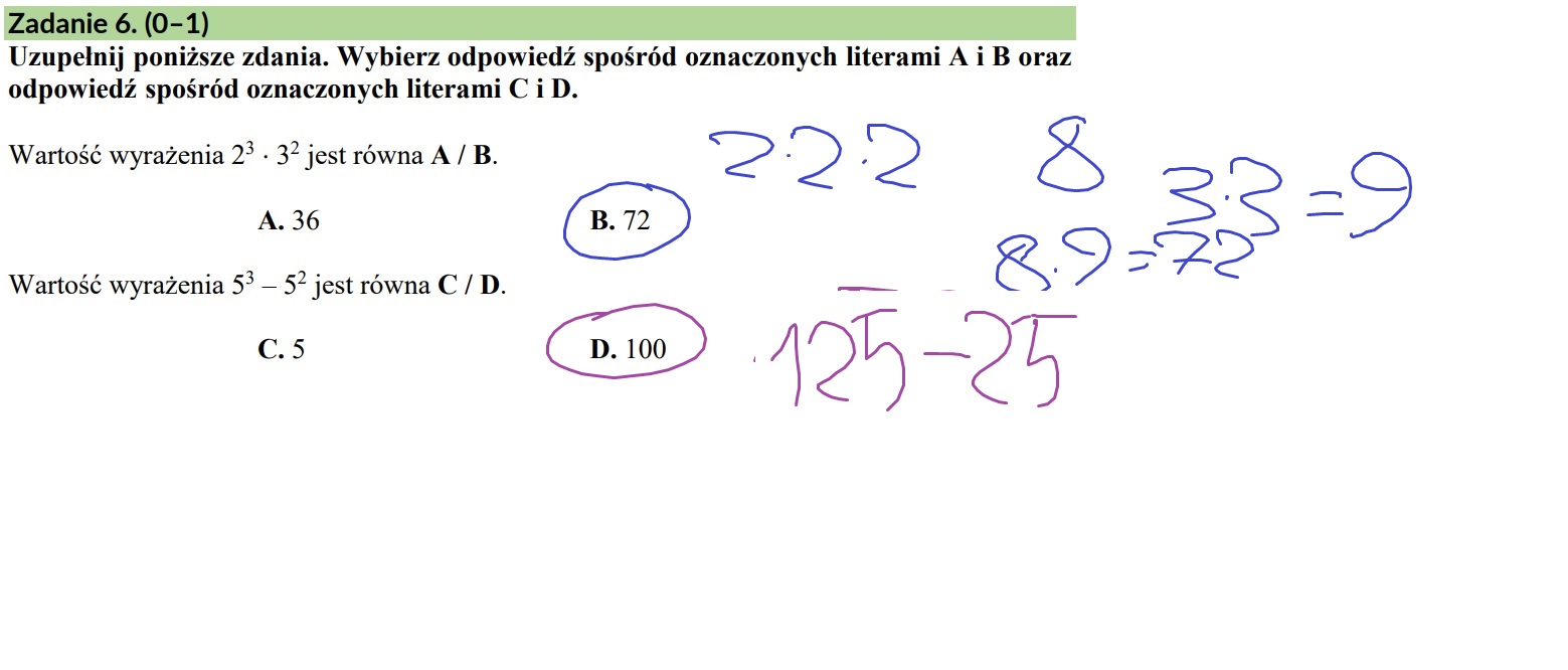 Zad 2 Str 7 Matematyka Klasa 8